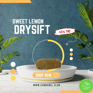 Sweet lemon drysift